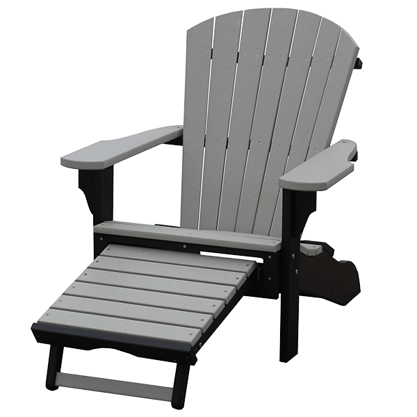 Adirondack Chair w/ Pull Out Ottoman