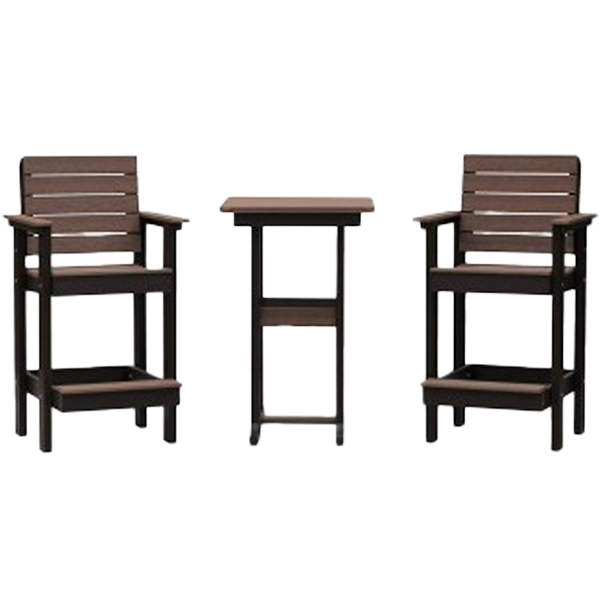 Deco Bar Table & Chairs style=